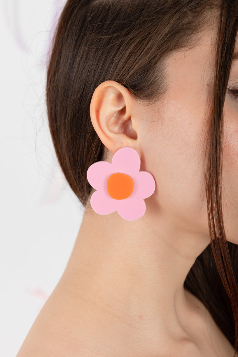 Aretes de Flores Gigantes
