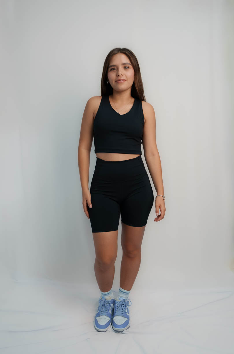 Crop Top Negro