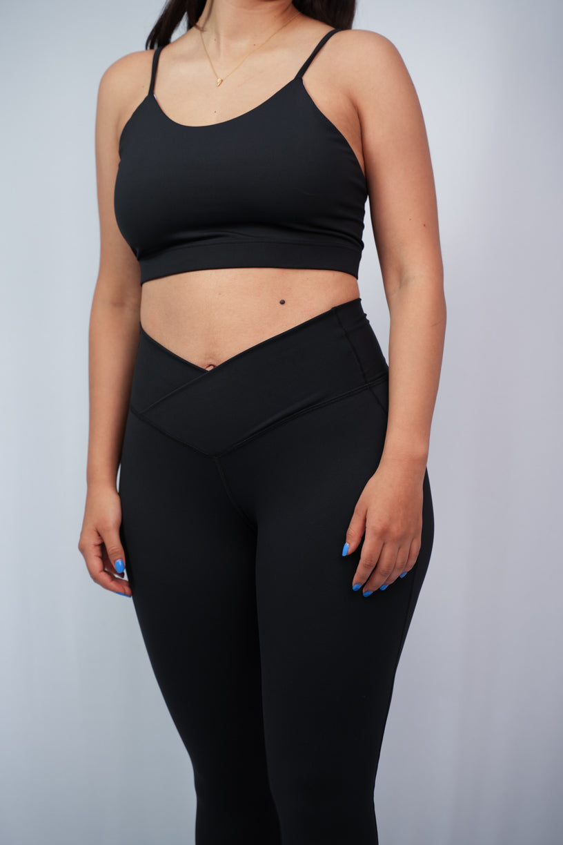 Legging Negro acampanado