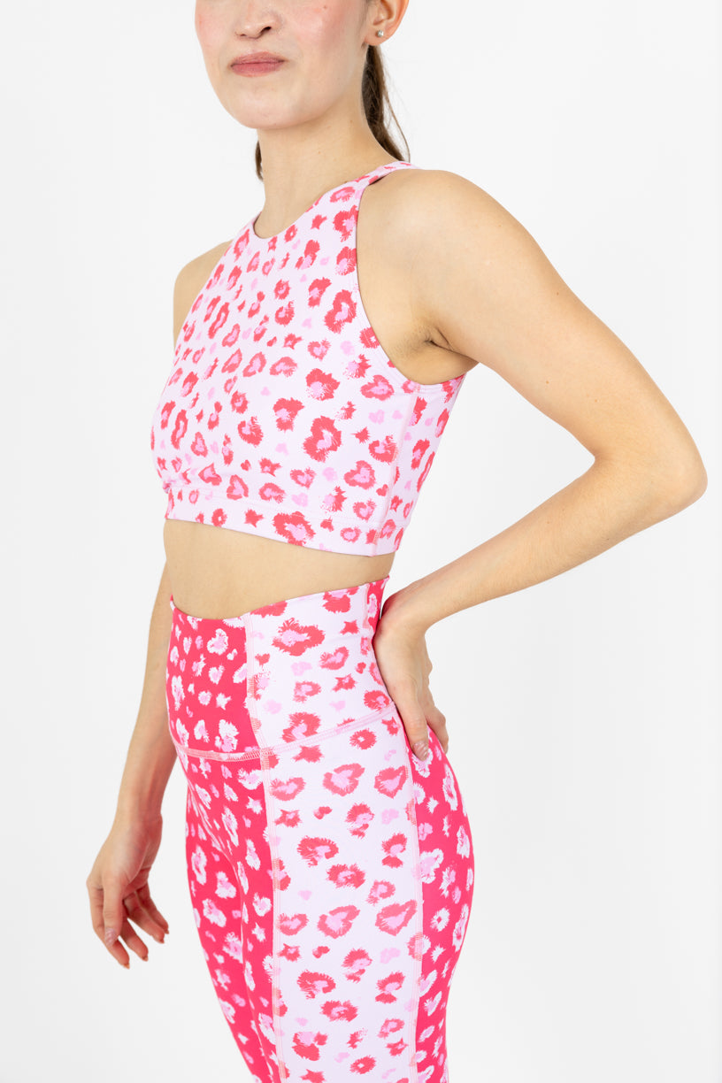 Top Self Love Escote Espalda y Estampado San Valentín