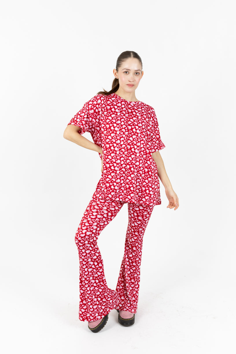Set Self Love Pantalón Acampanado Suave