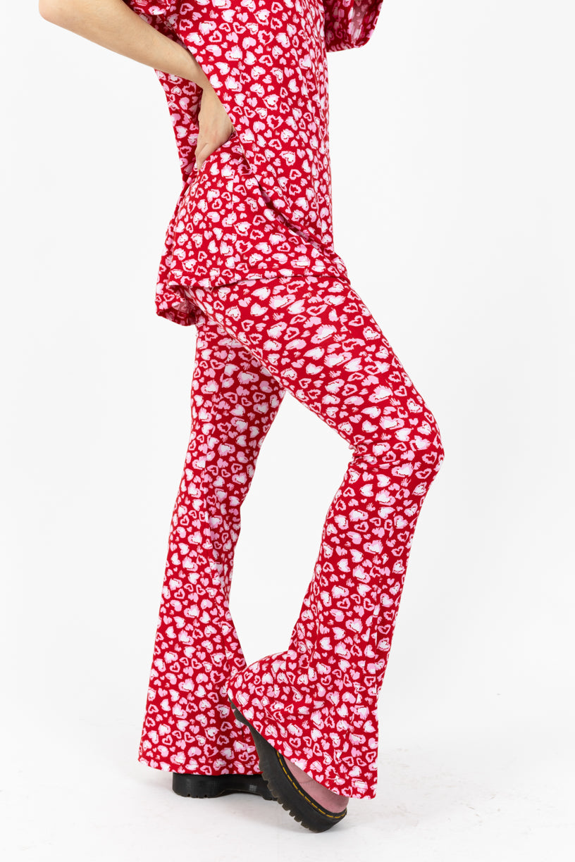 Set Self Love Pantalón Acampanado Suave