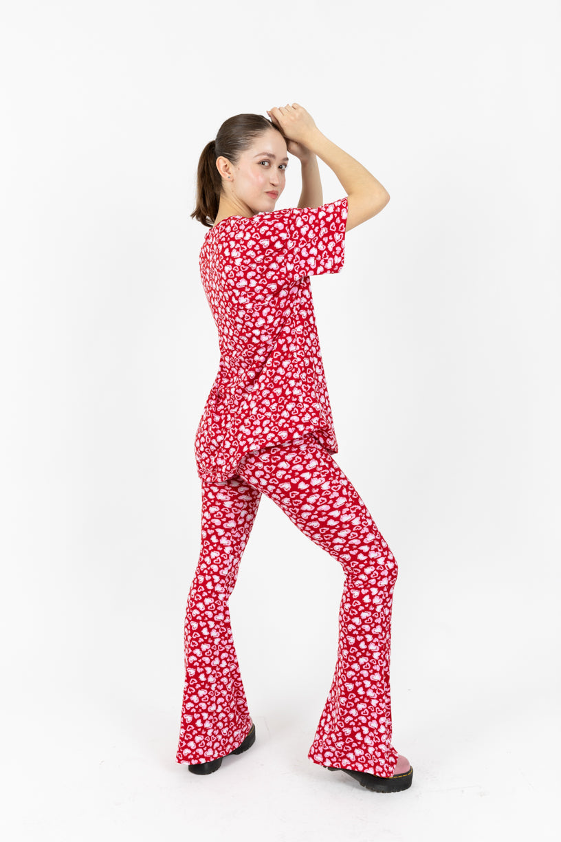 Set Self Love Pantalón Acampanado Suave