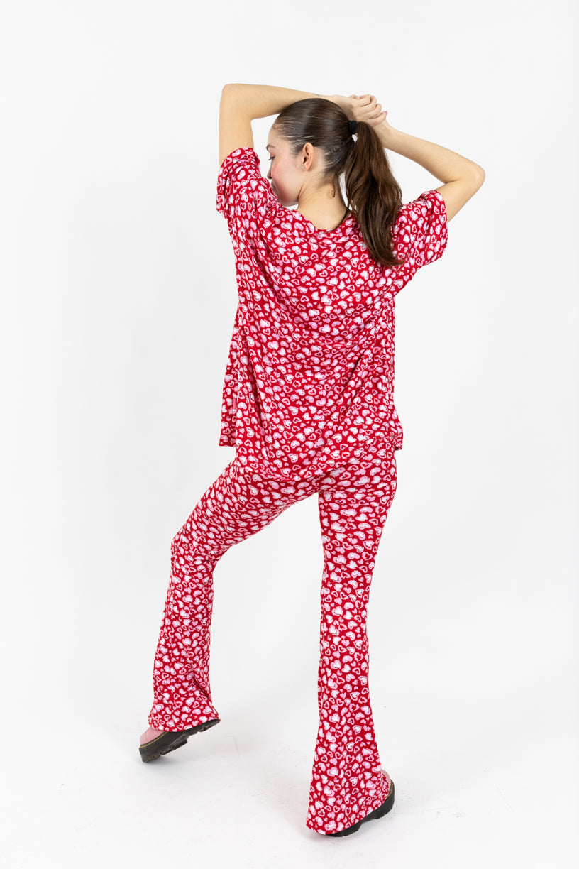Set Self Love Pantalón Acampanado Suave