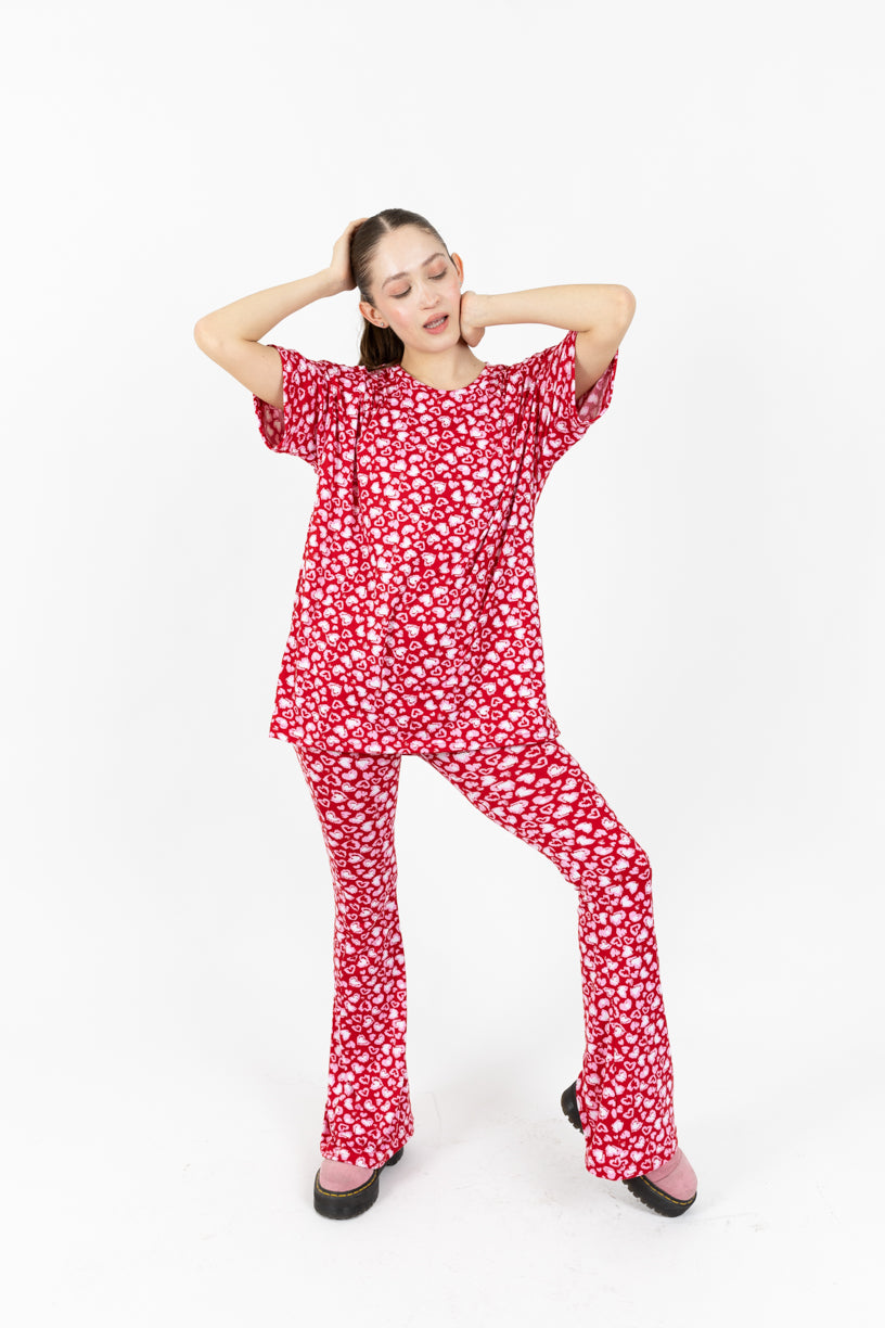 Set Self Love Pantalón Acampanado Suave