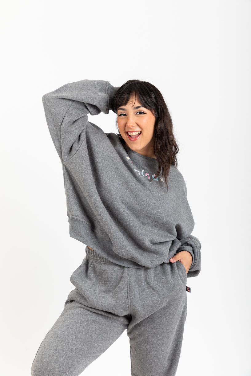 Sudadera Dulce Navidad Felpa Festiva
