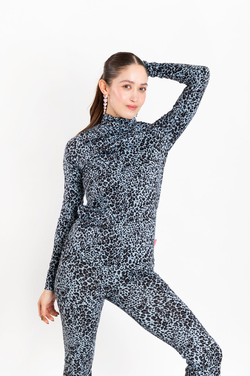 Set Animal Azul Tela Ultra Cómoda