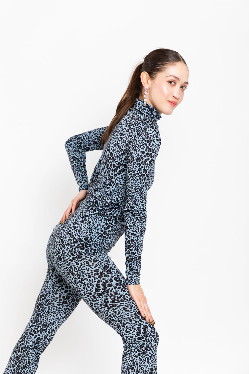 Set Animal Azul Tela Ultra Cómoda