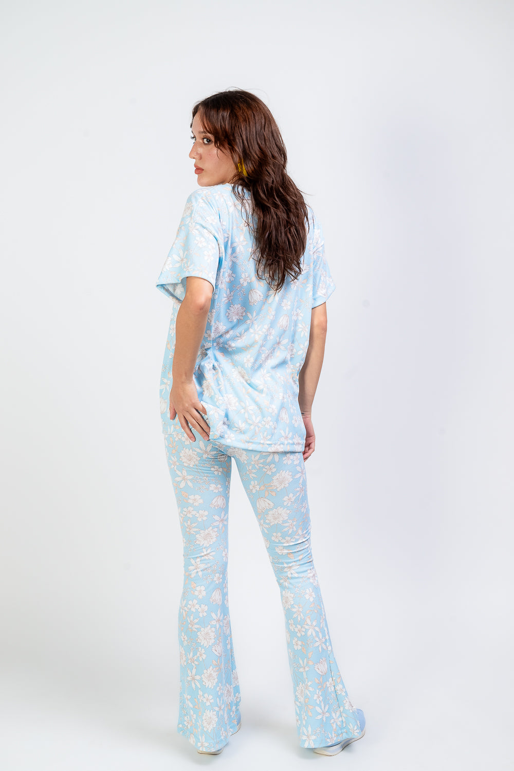 Set Baby blue con legging
