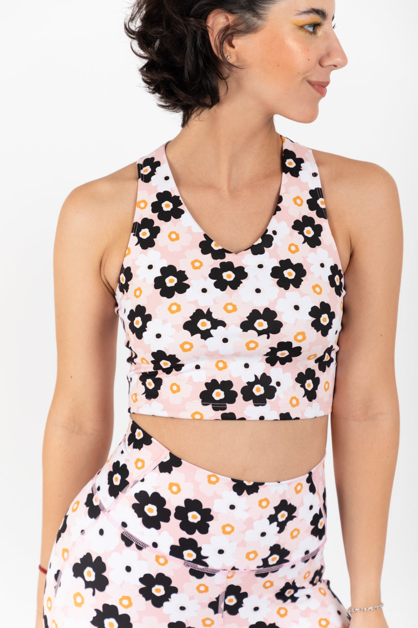 Crop Top Flor de otoño