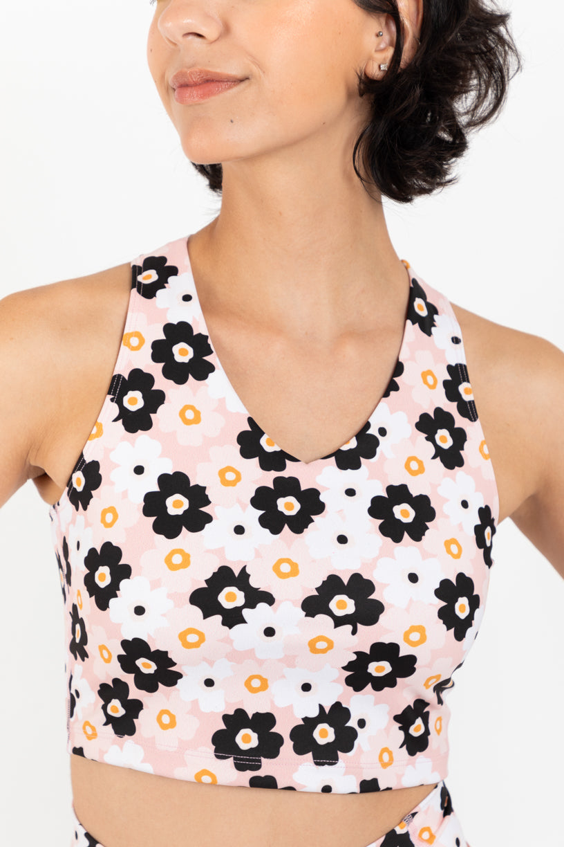 Crop Top Flor de otoño