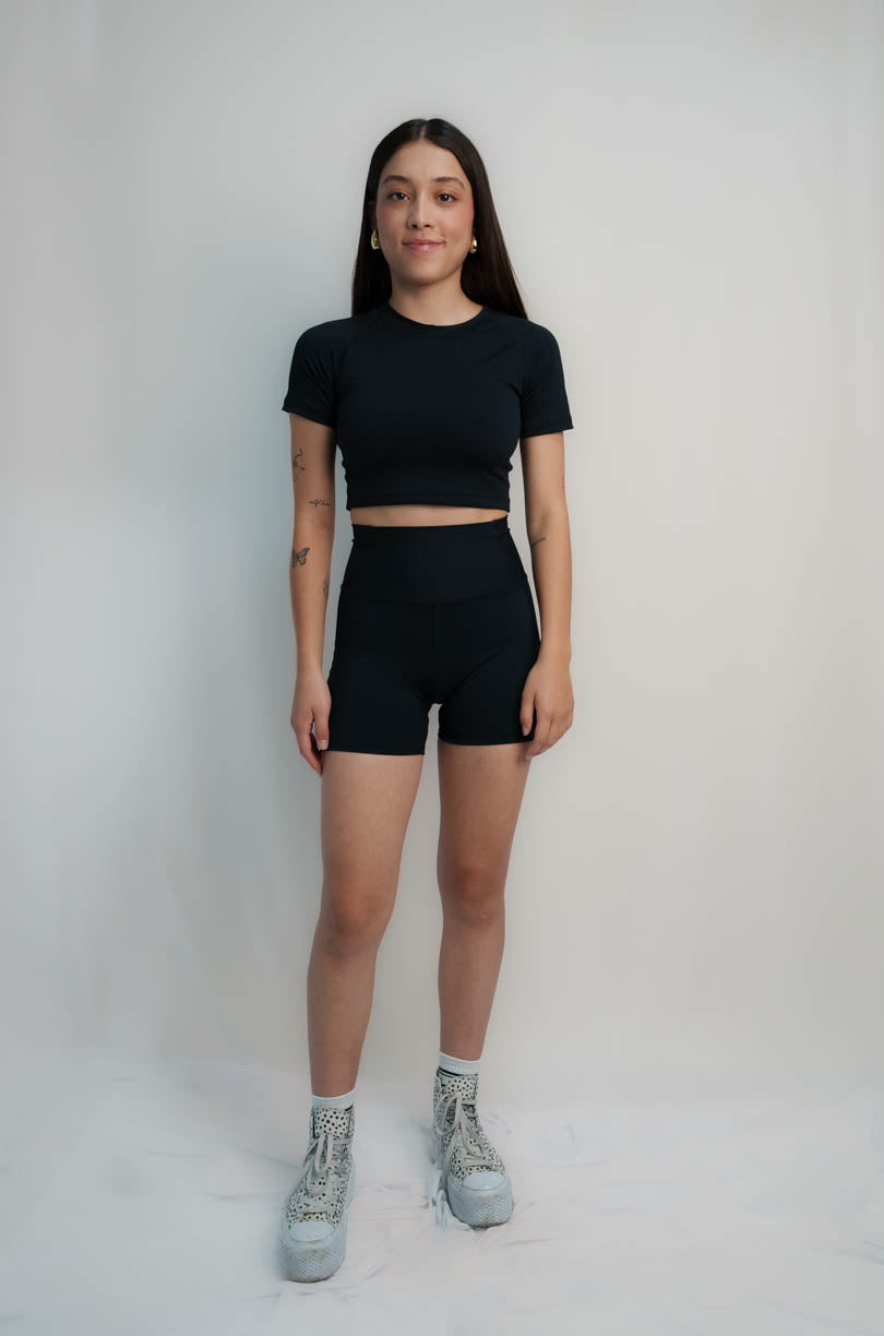 Mini Short Negro