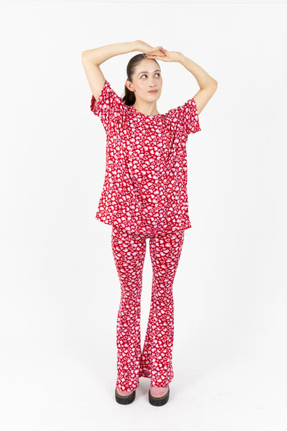 Set Self Love Pantalón Acampanado Suave