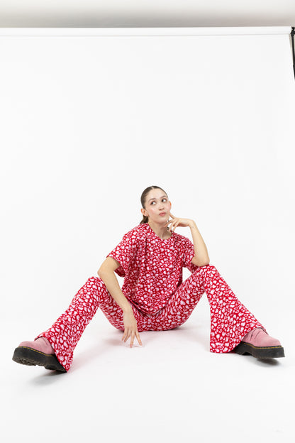 Set Self Love Pantalón Acampanado Suave