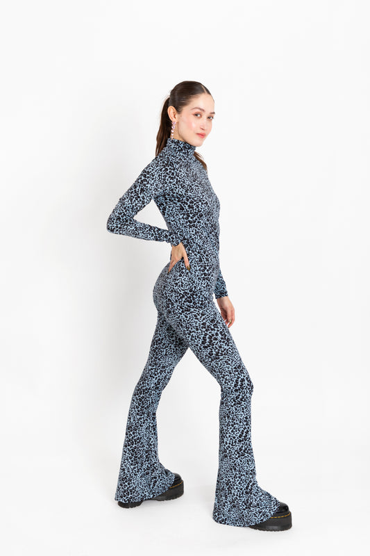 Set Animal Azul Tela Ultra Cómoda