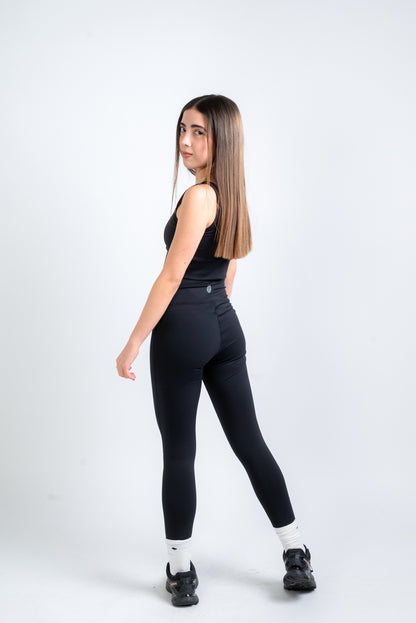 Top Alta compresión full black
