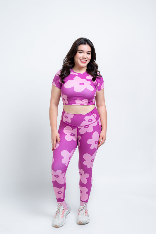 Legging Pink Bloom