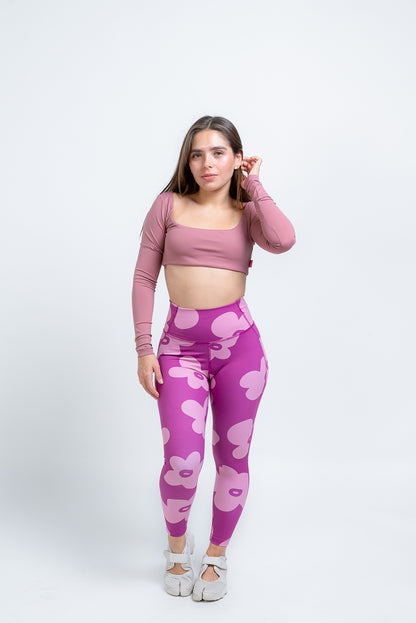 Legging Pink Bloom