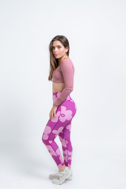 Legging Pink Bloom