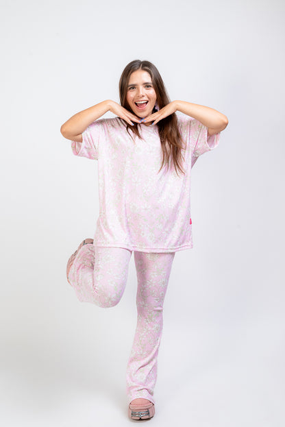 Set Sweet pink con legging