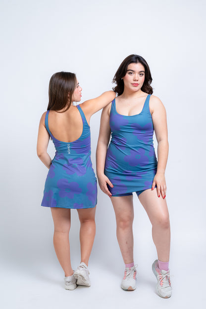 Vestido berry bloom