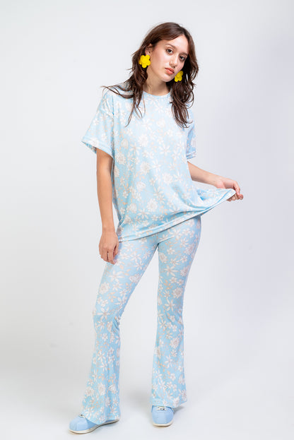 Set Baby blue con legging