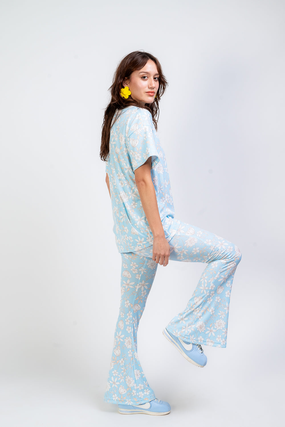 Set Baby blue con legging