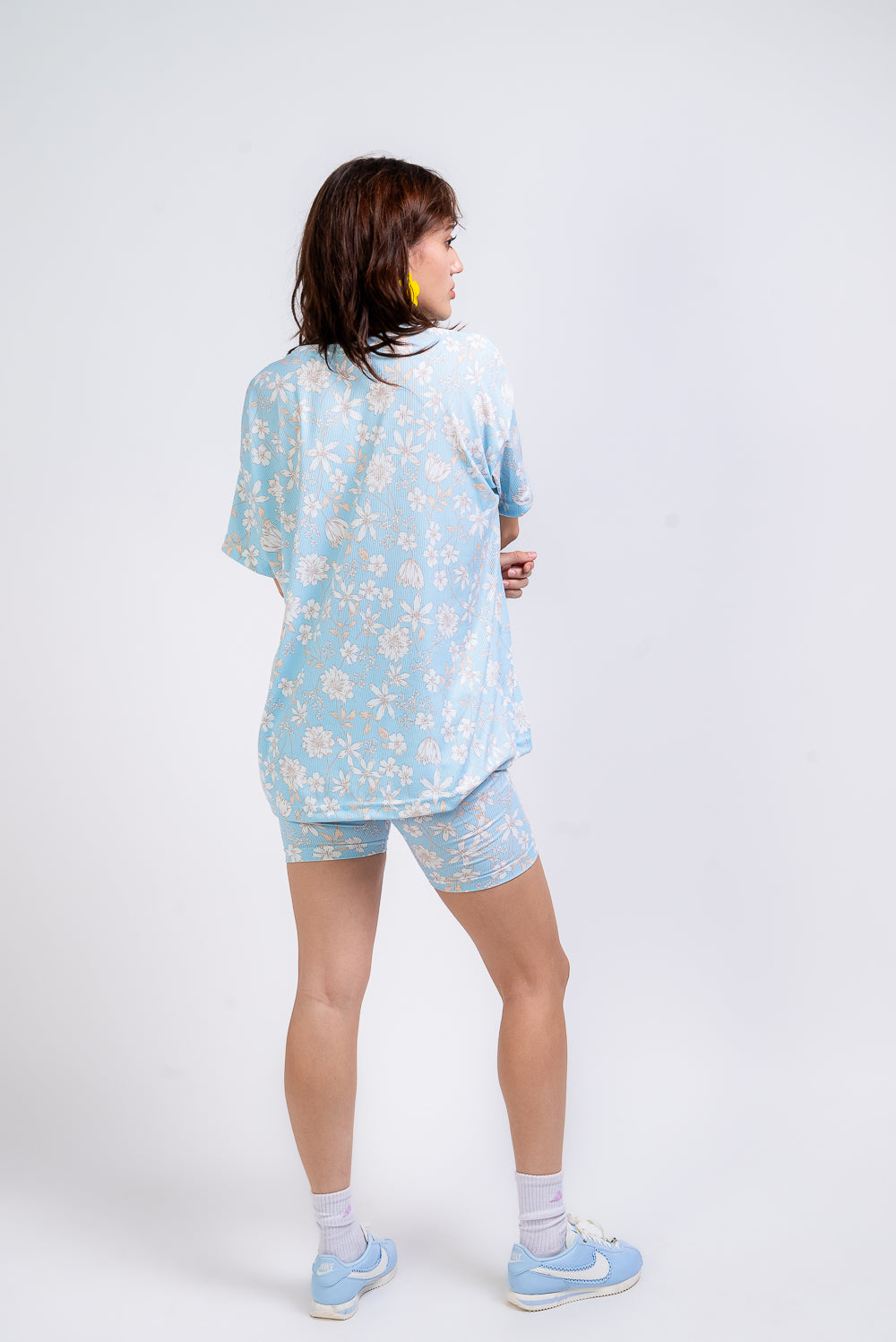 Set Baby blue con biker