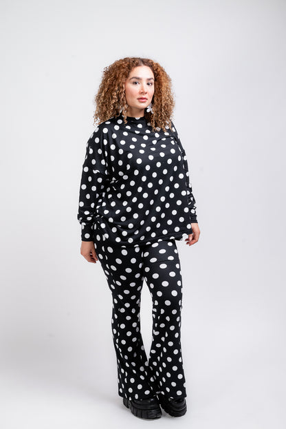 Set Polka con legging