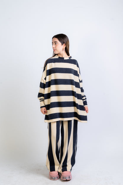 Set Rayas Navy
